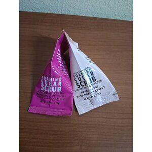 Onyx Bathhouse Foaming Sugar Scrub .68 oz X2 Packs